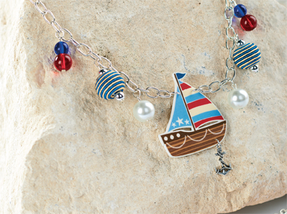 Make Seaside Boat Necklace Make Seaside Boat Necklace