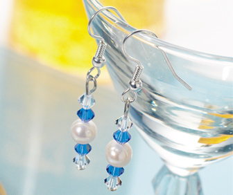 Something Blue Drop Earrings Something Blue Drop Earrings