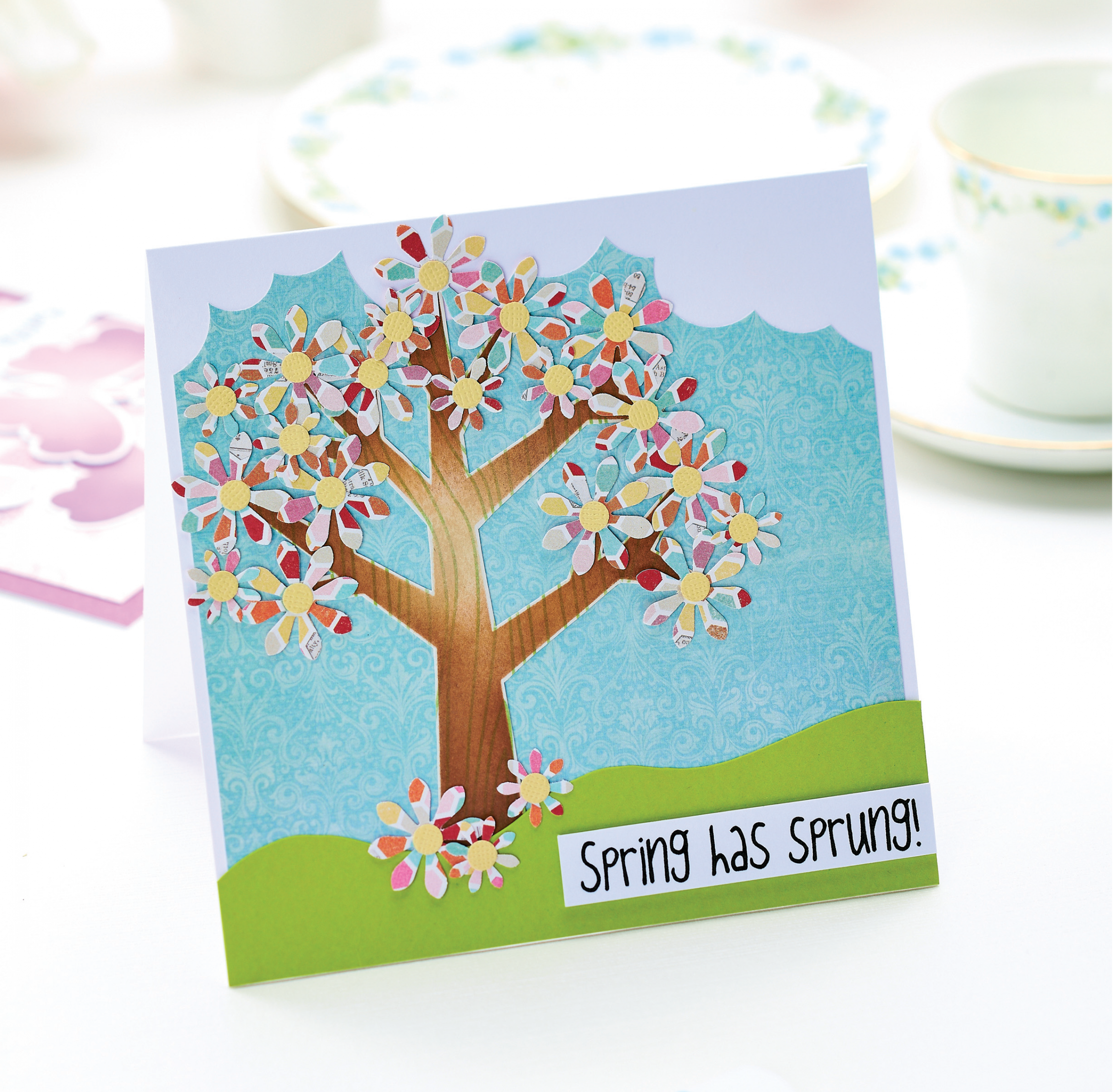 Spring Tree Card Spring Tree Card