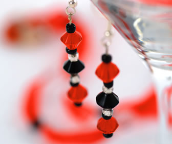 Touch of Glass Earrings Touch of Glass Earrings