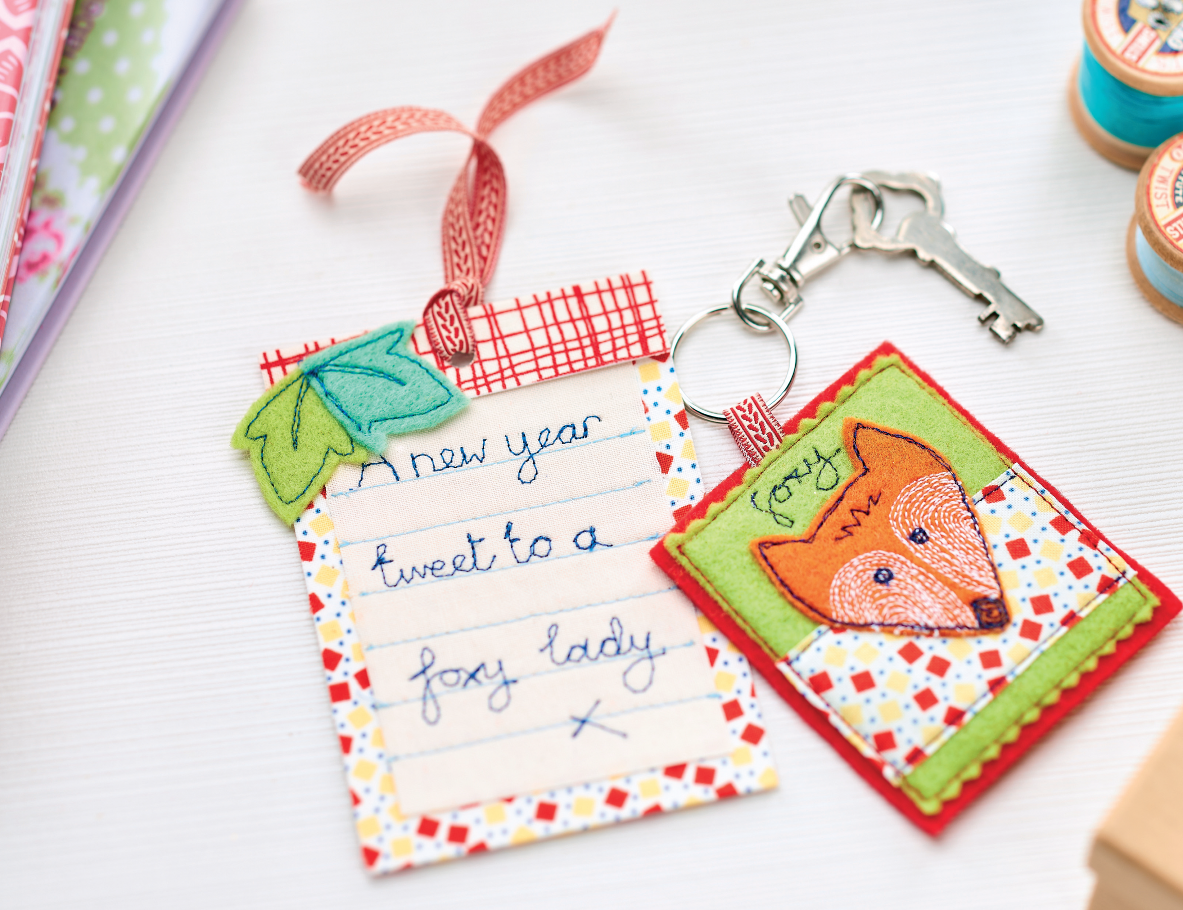 Whimsical Woodland Keyring & Gift Tag Whimsical Woodland Keyring & Gift Tag