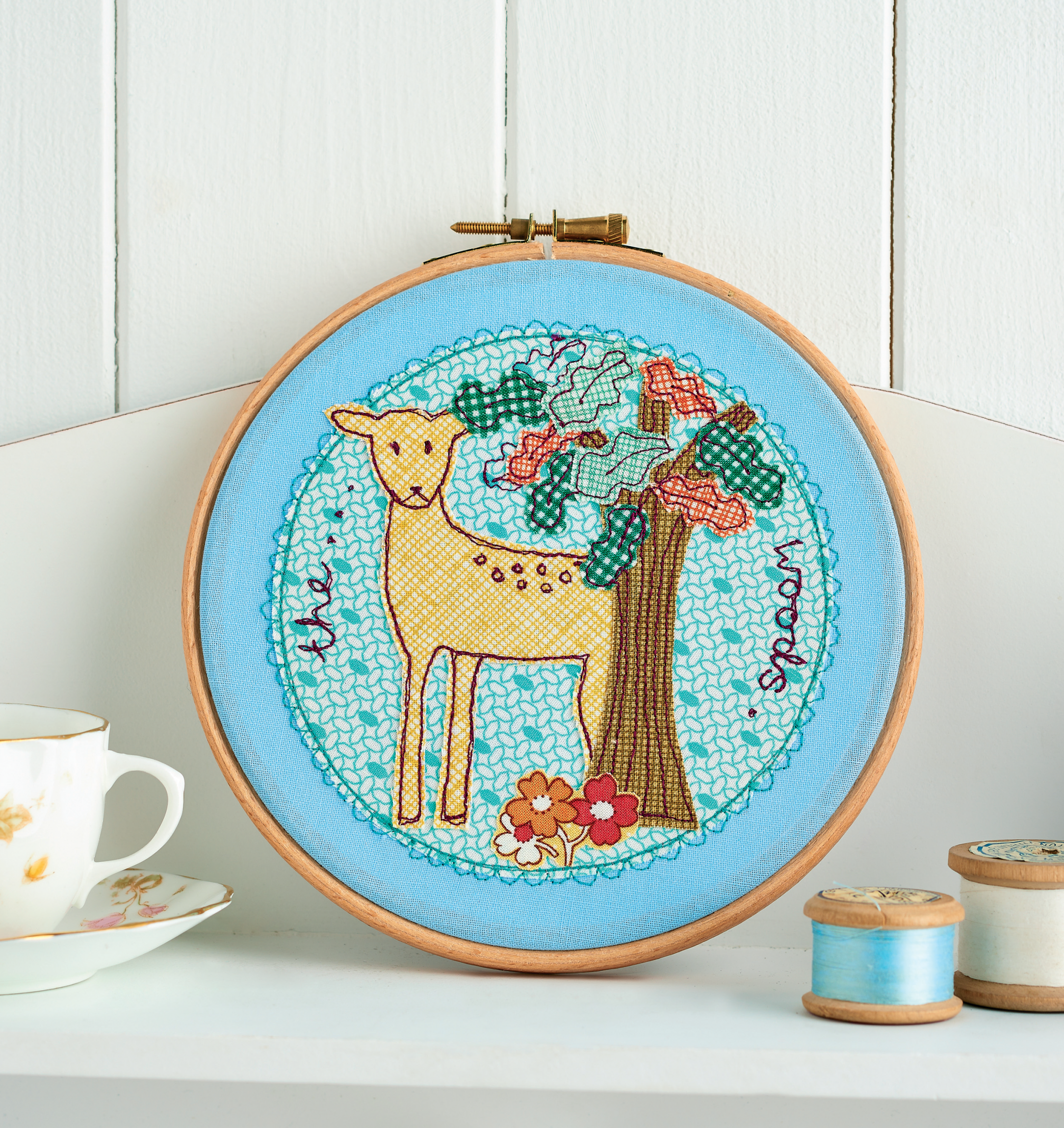 Woodland Hoop Art Woodland Hoop Art