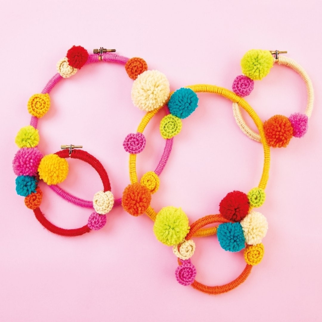 Easy Yarn Hoop Art Easy Yarn Hoop Art