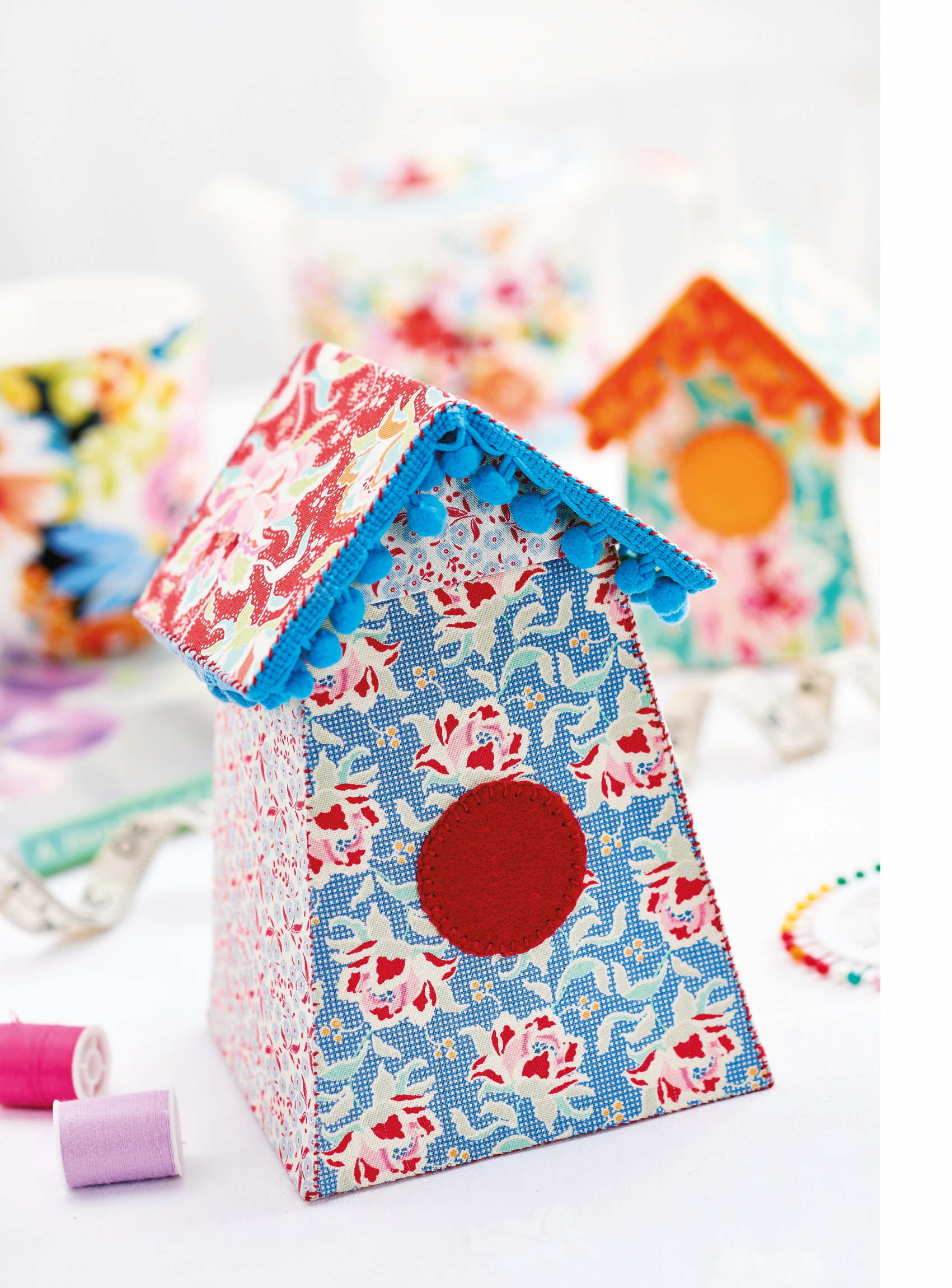 Simple Fabric Birdhouse Project Simple Fabric Birdhouse Project